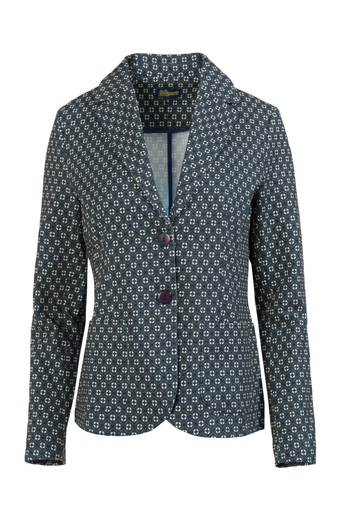 Nelly Blazer Arden | Navy Peony