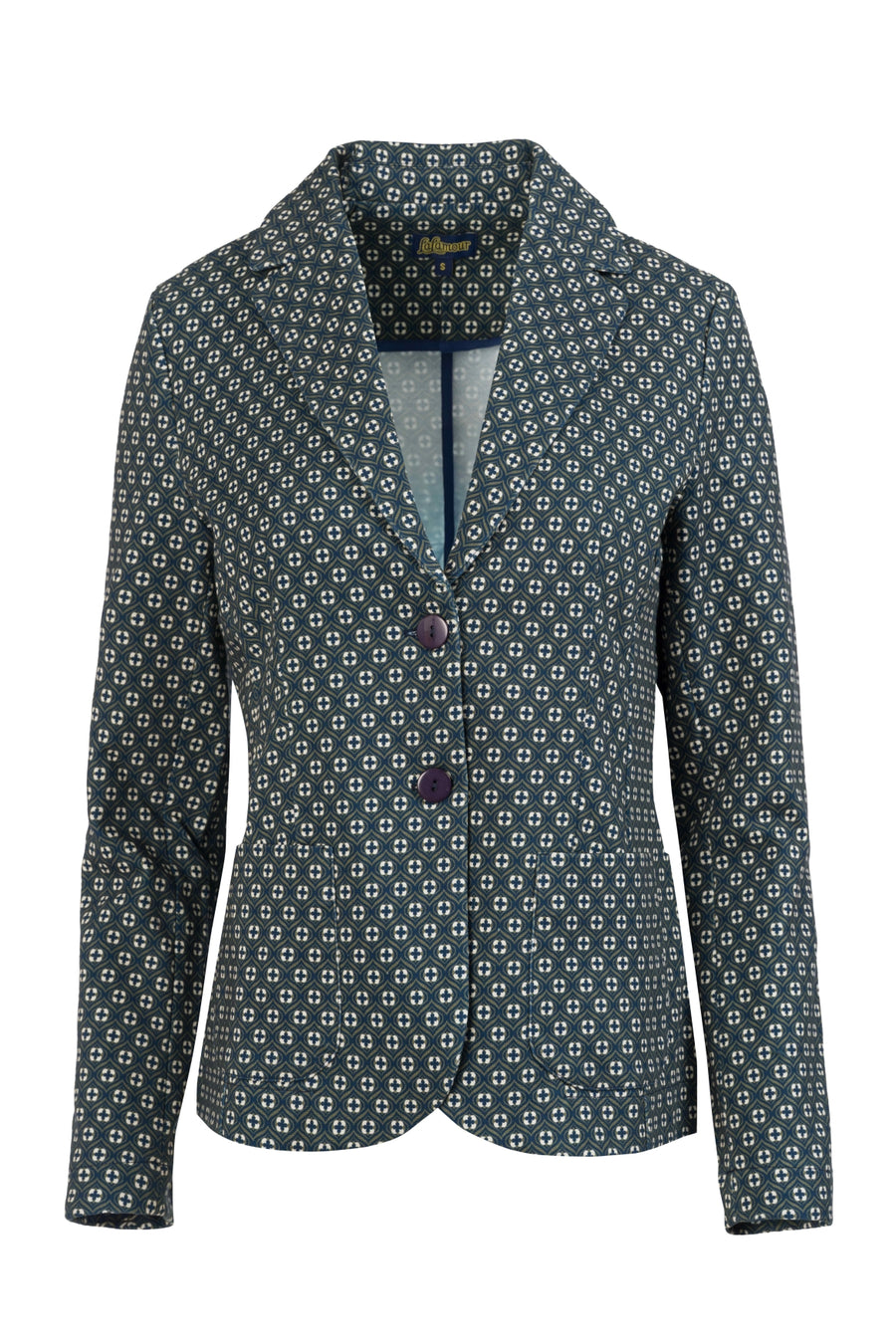 Nelly Blazer Arden | Navy Peony