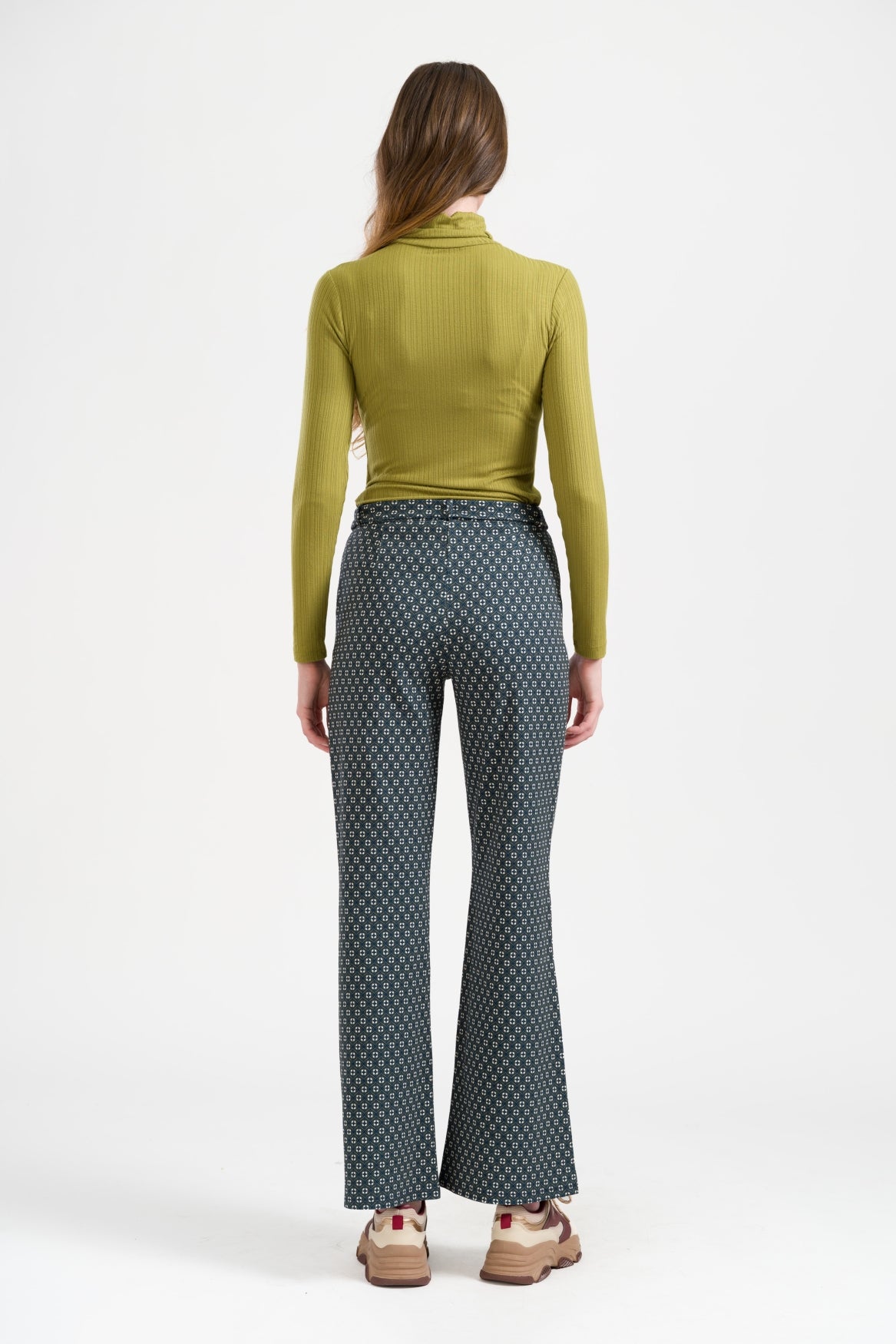 Sue Trousers Arden | Navy Peony