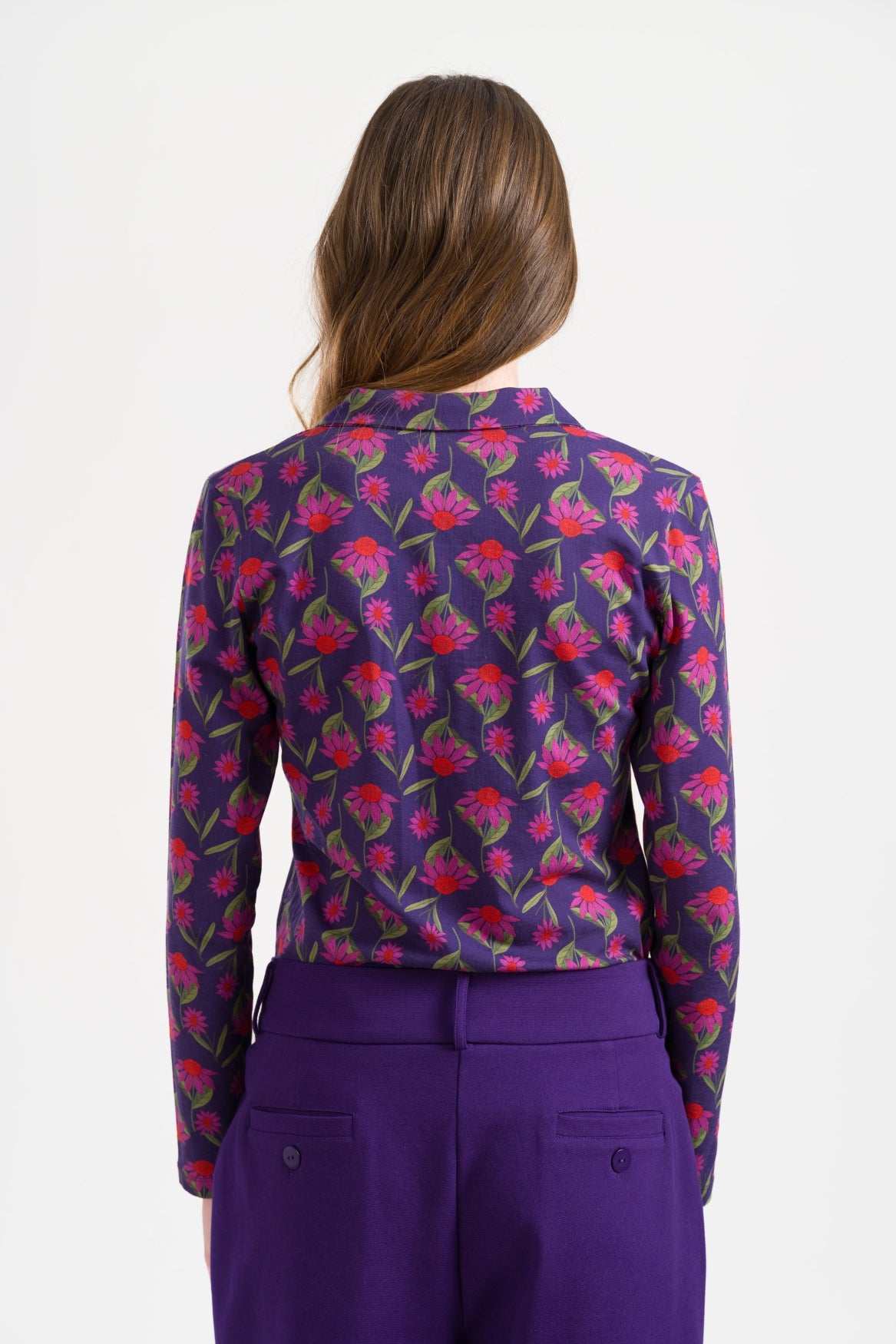 Lena Blouse LS Aurelia | Parachute Purple