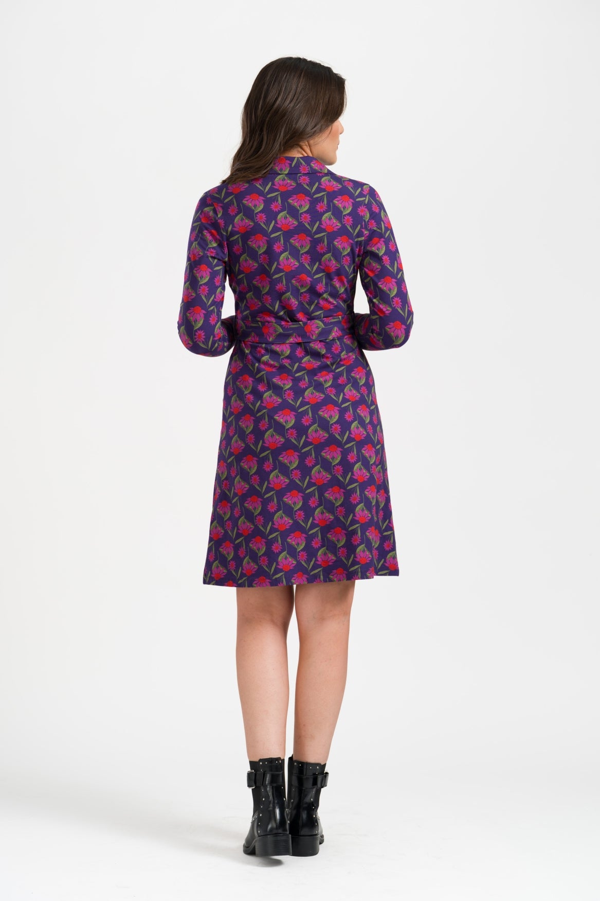 Monique Dress LS Aurelia | Parachute Purple