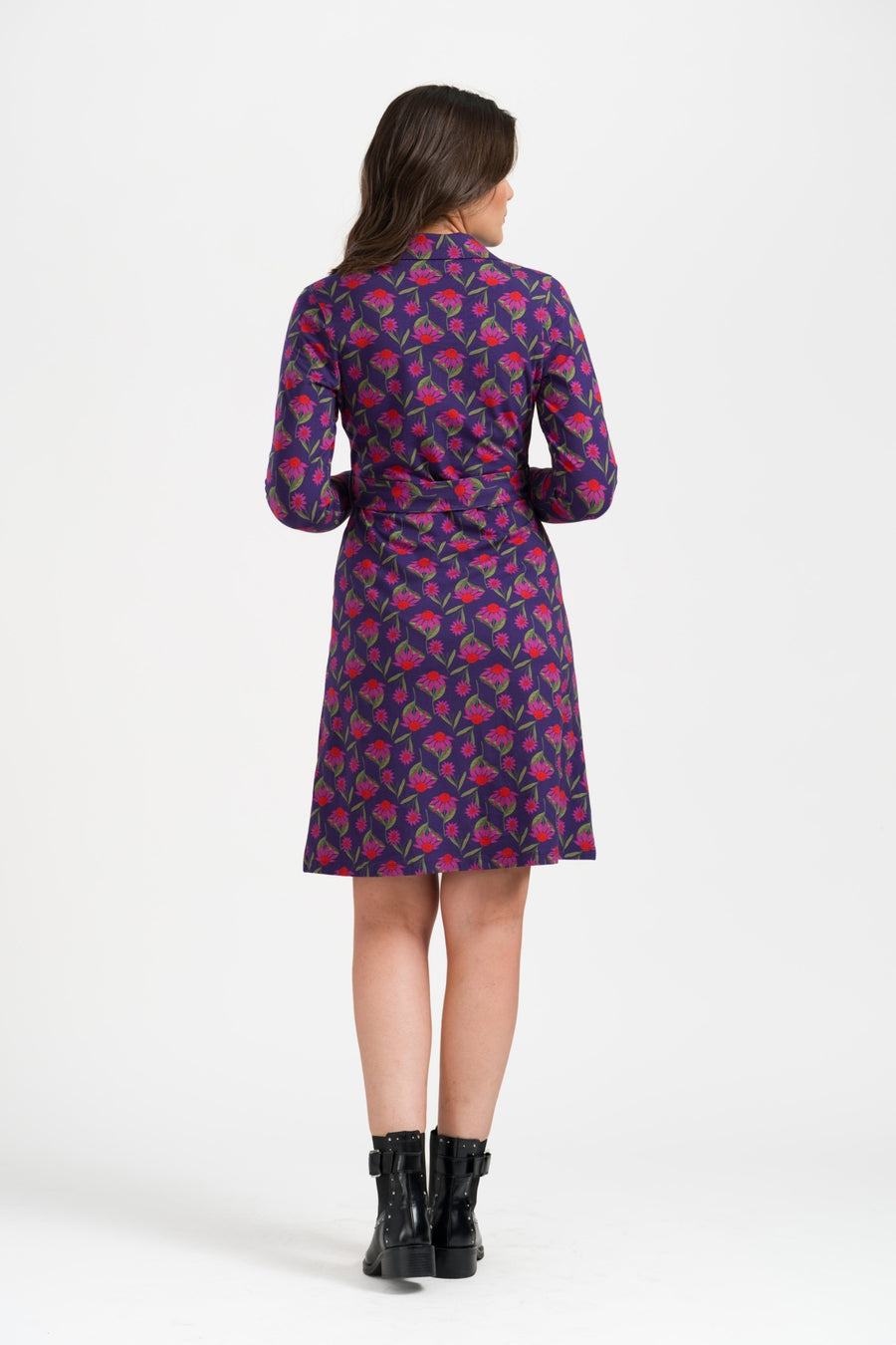 Monique Dress LS Aurelia | Parachute Purple