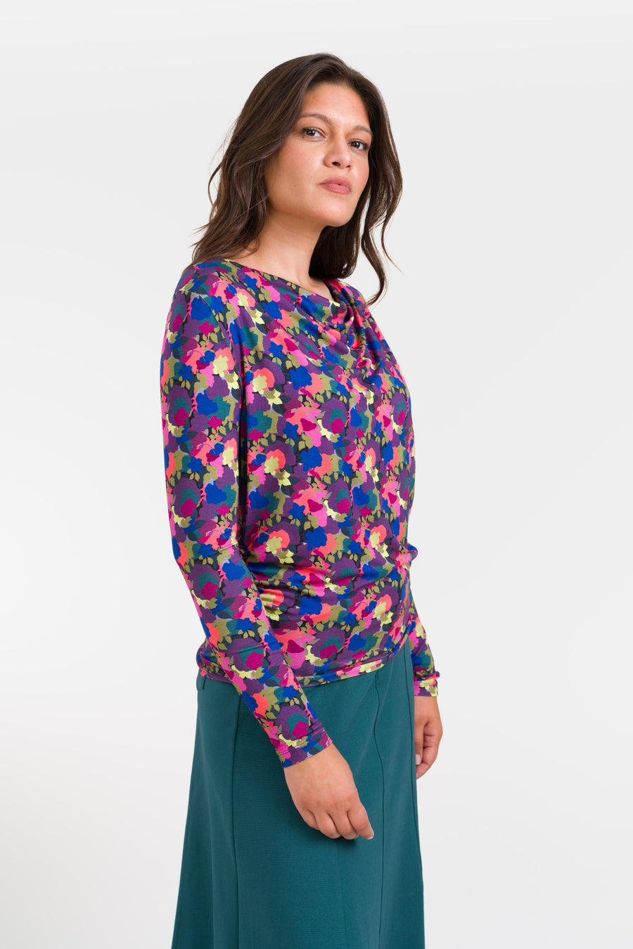 Ava Top Bloom Boom | Moonless Night