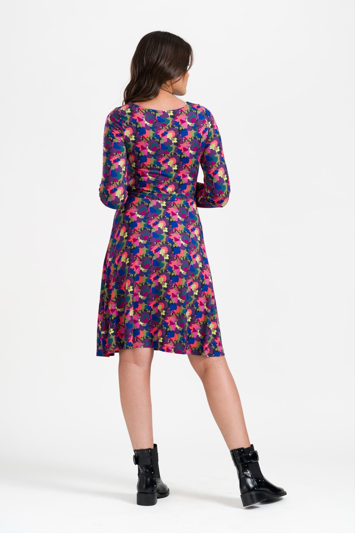 Tiny Dress LS Bloom Boom | Moonless Night