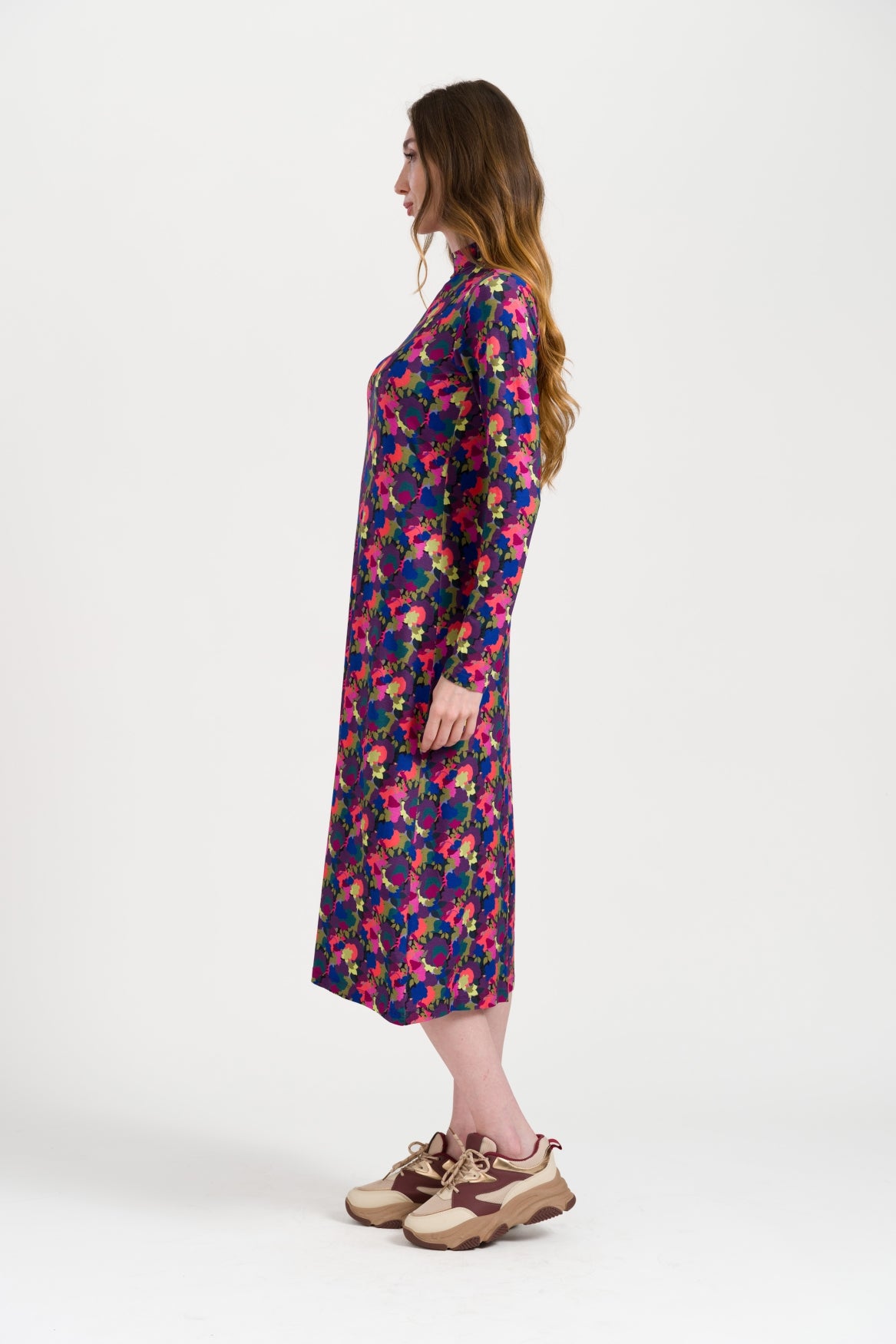 Willow Dress LS Bloom Boom | Moonless Night