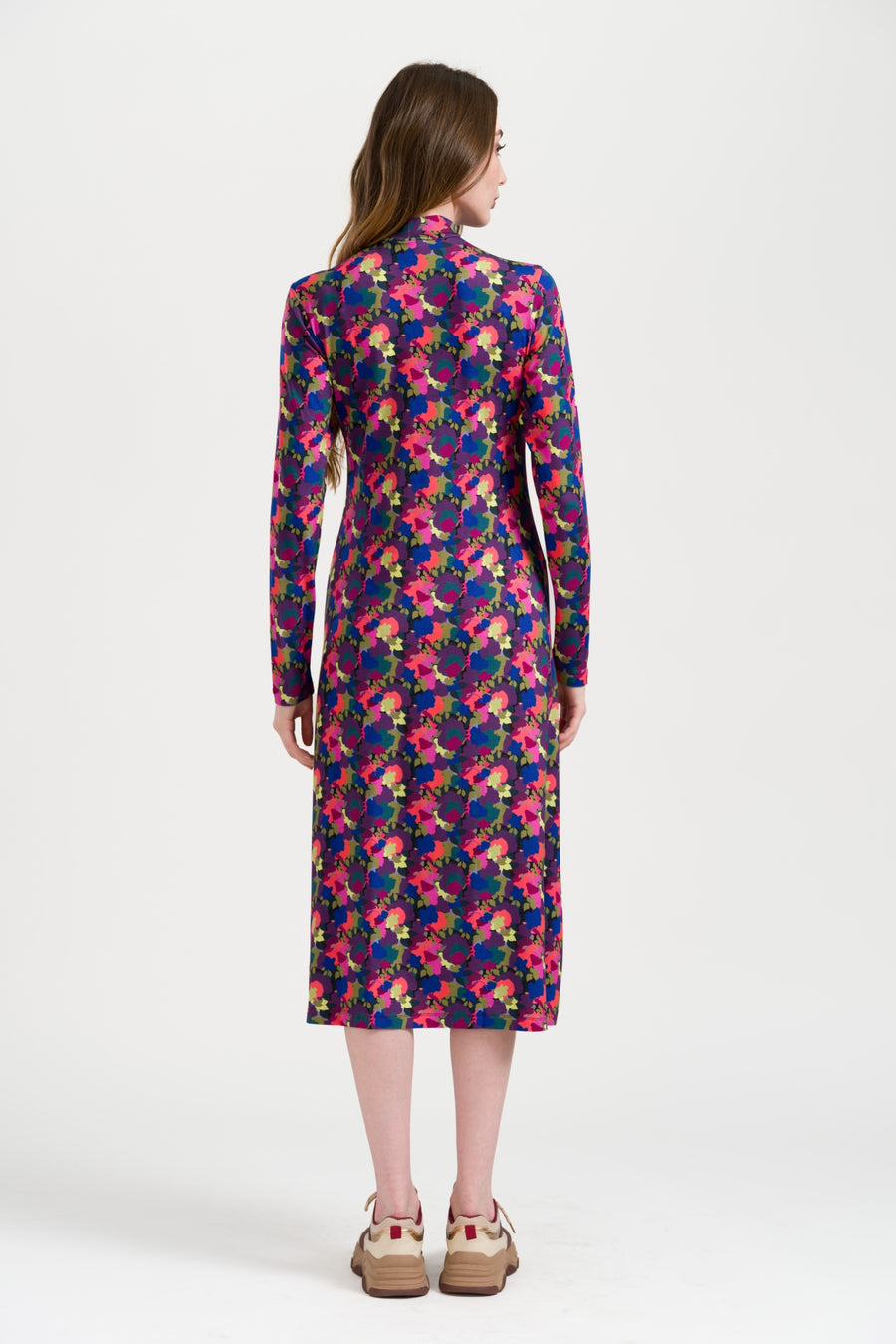 Willow Dress LS Bloom Boom | Moonless Night