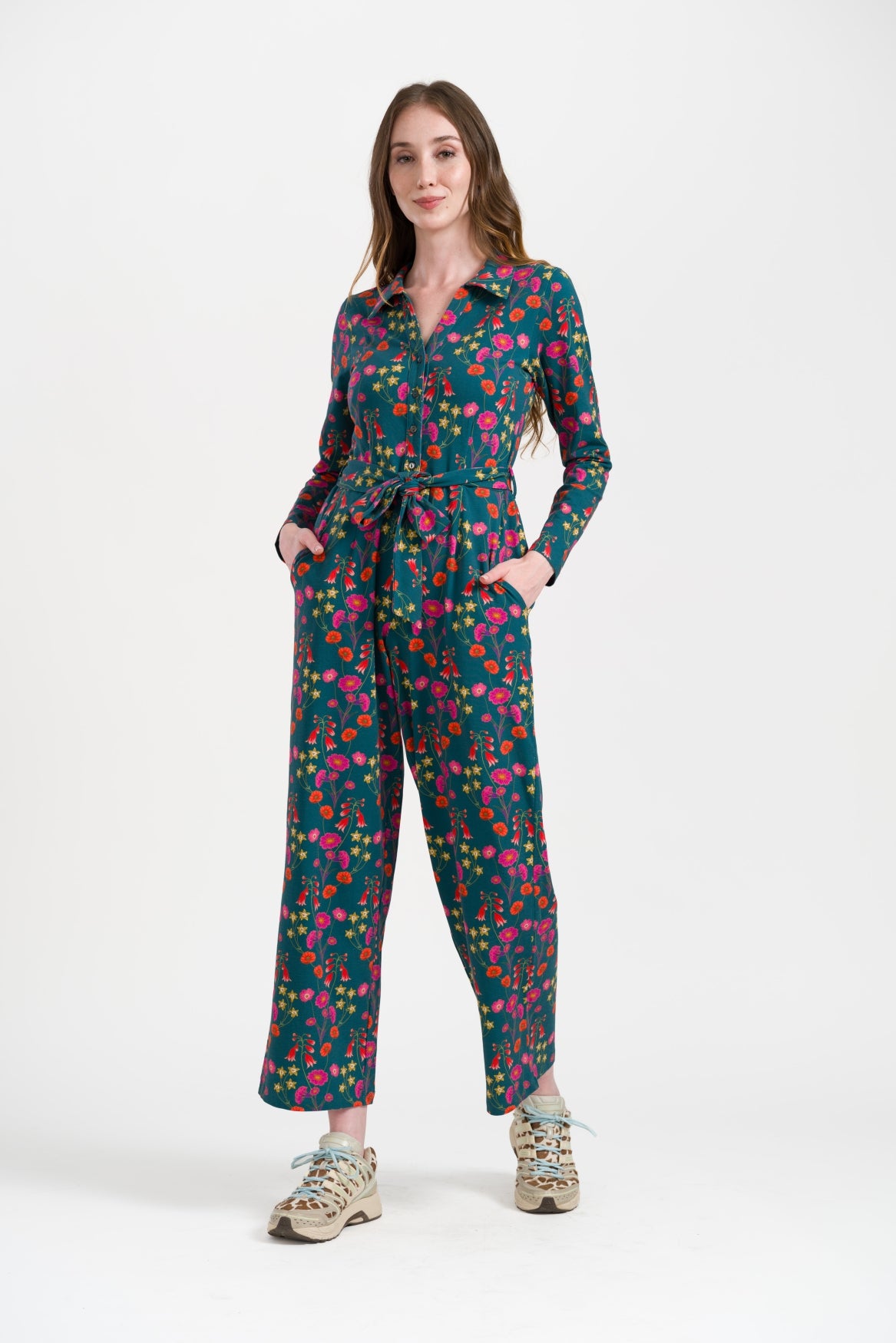 Bella Jumpsuit LS Bohemian Rap | Mediterranea