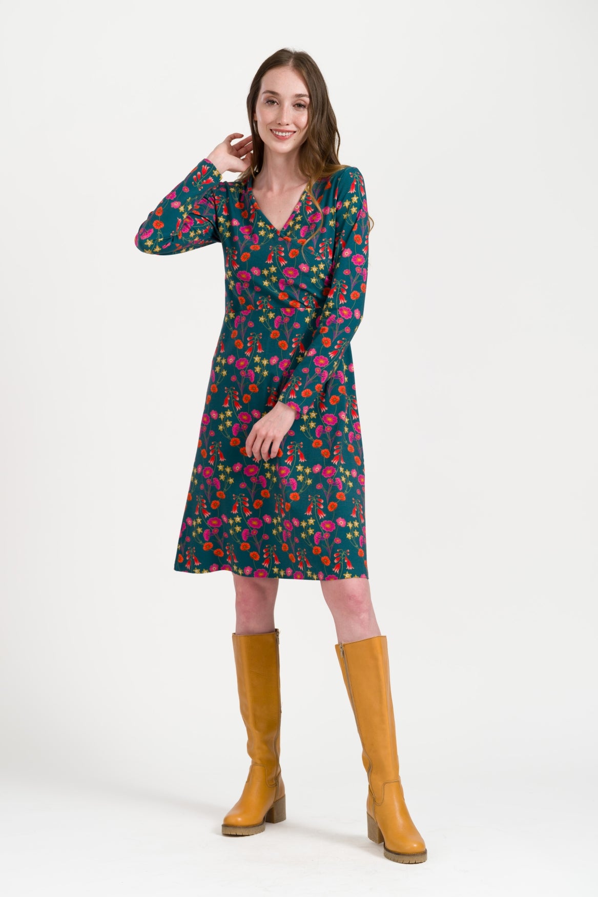 Chrissy Cross Dress LS Bohemian Rap | Mediterranea