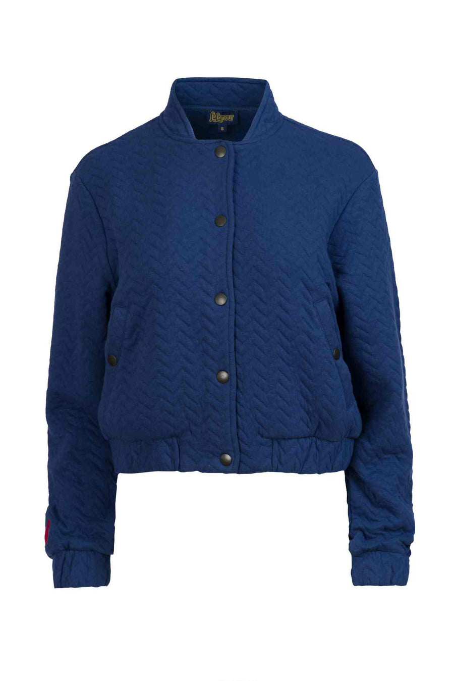 Billie Jacket Capitone | Navy Peony
