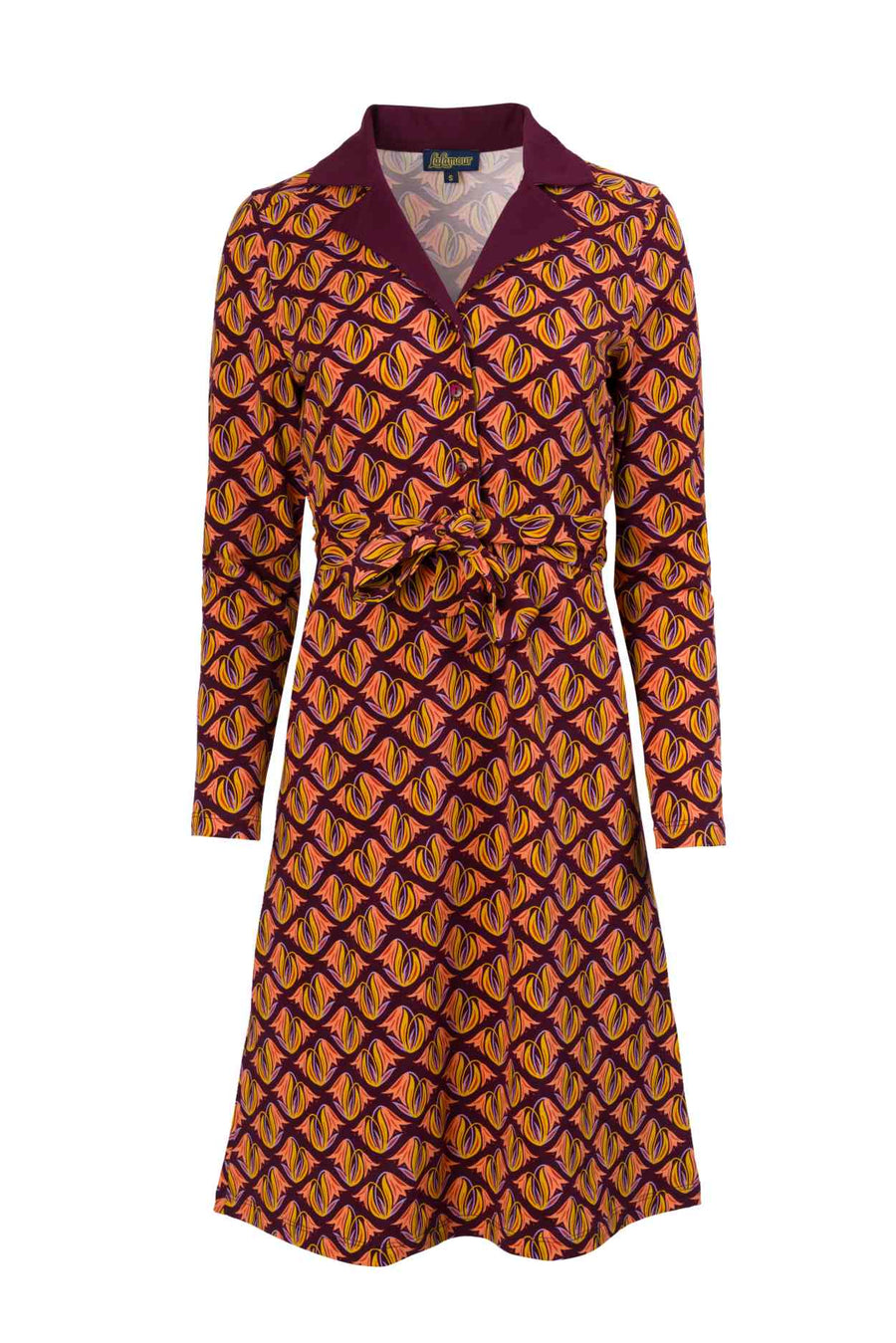 Monique Dress LS Cappuccino | Fig