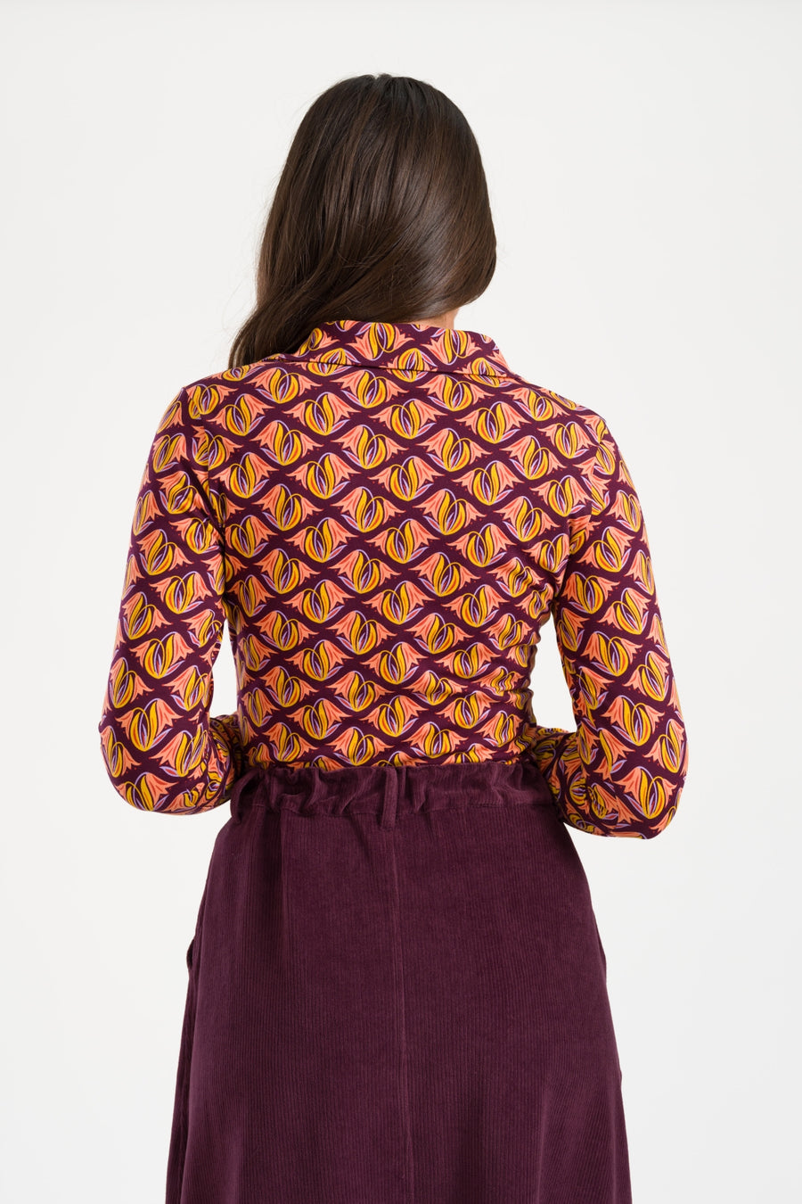Suzy Top LS Cappuccino | Fig
