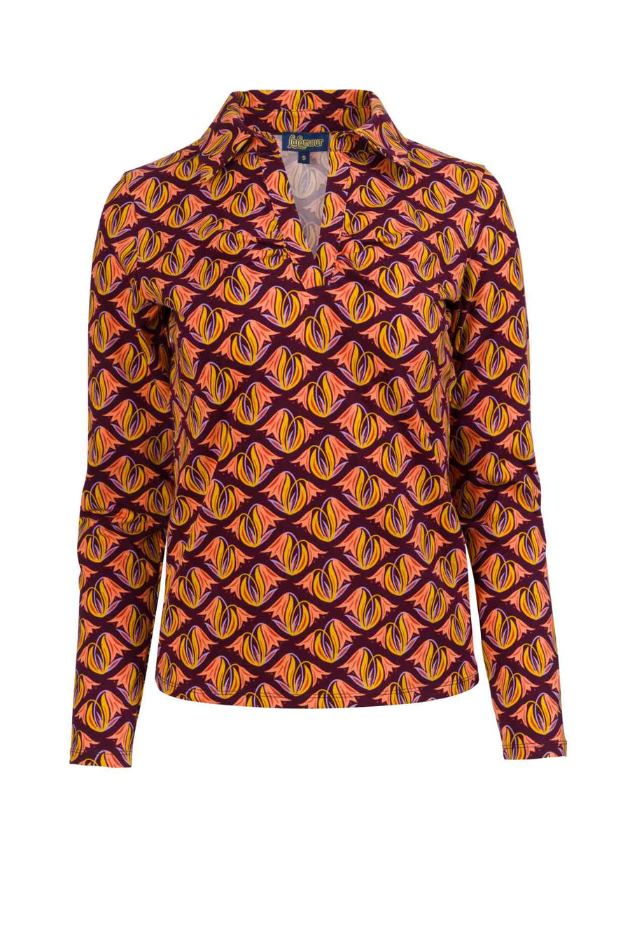 Suzy Top LS Cappuccino | Fig