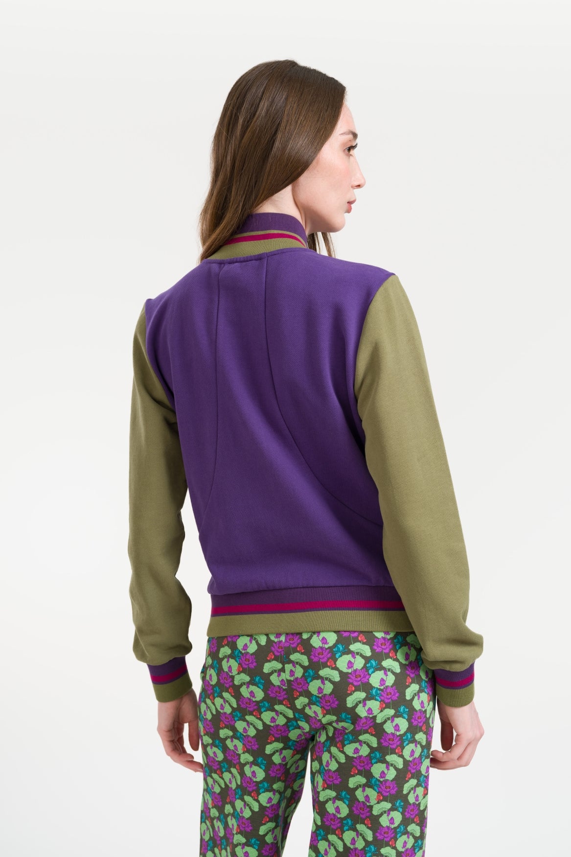 Lana Sweat Jacket Cosy | Colorblock