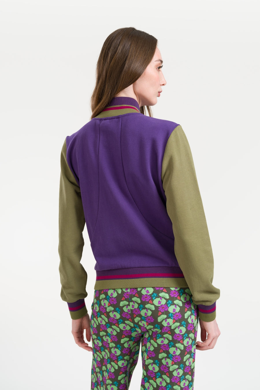 Lana Sweat Jacket Cosy | Colorblock