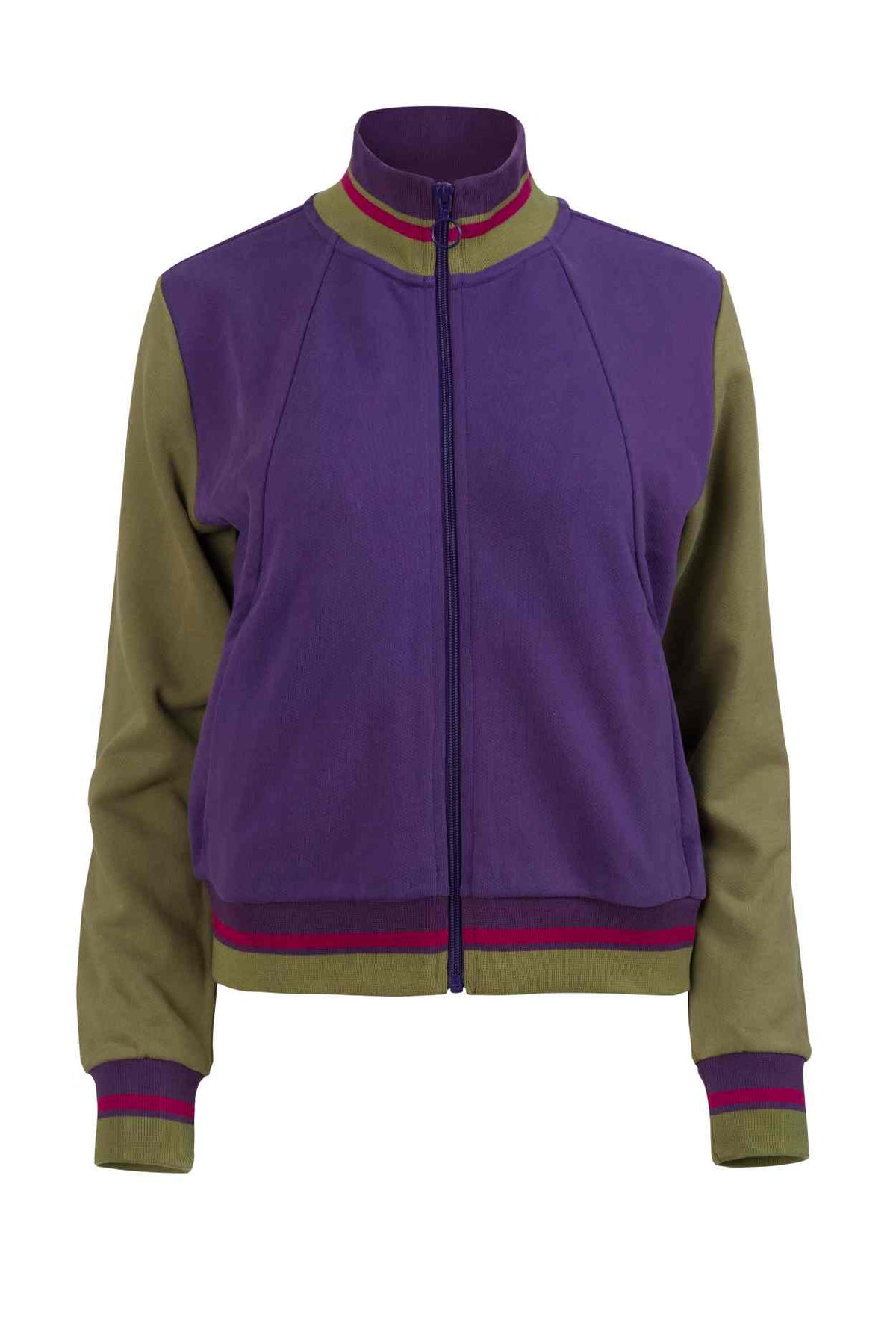 Lana Sweat Jacket Cosy | Colorblock