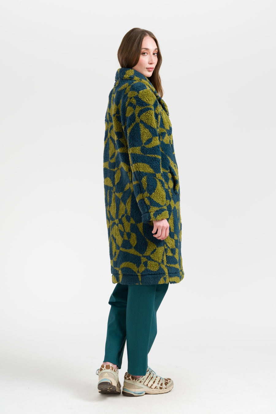 Moss Coat Cosy Chaos | Mediterranea