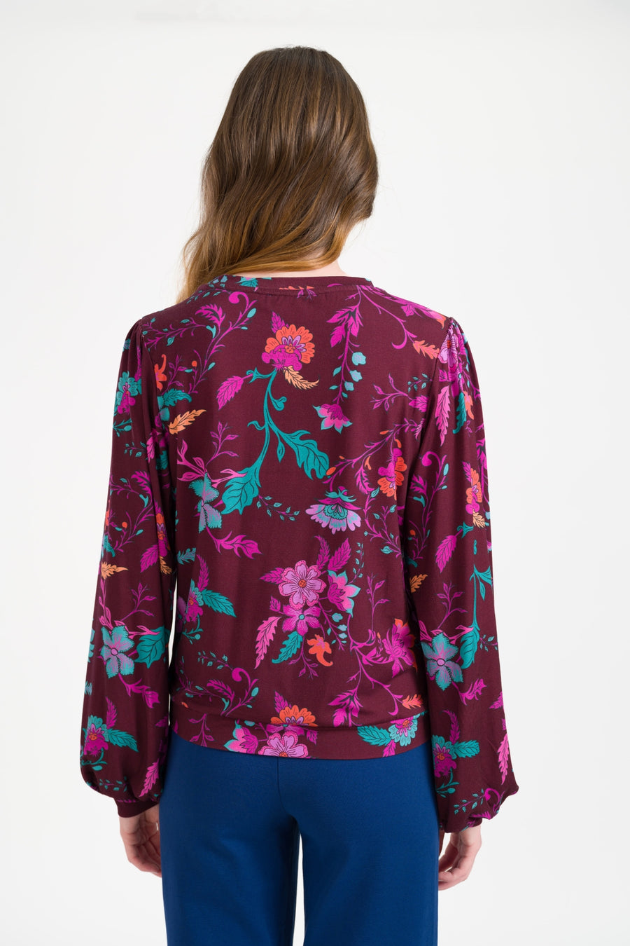 Cathy Top Dark Ivy | Fig