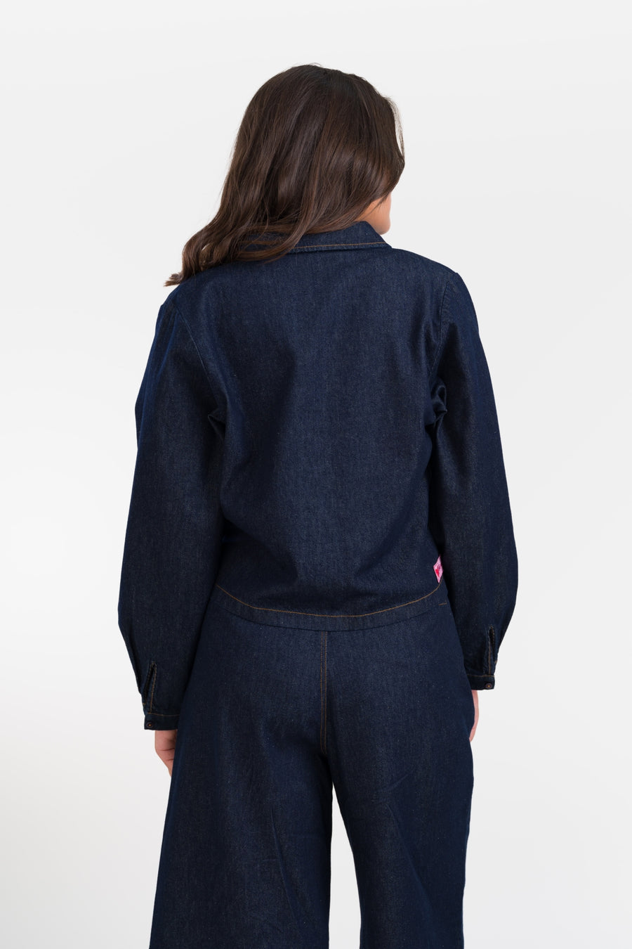 Abby Overshirt Denim | Dark Blue