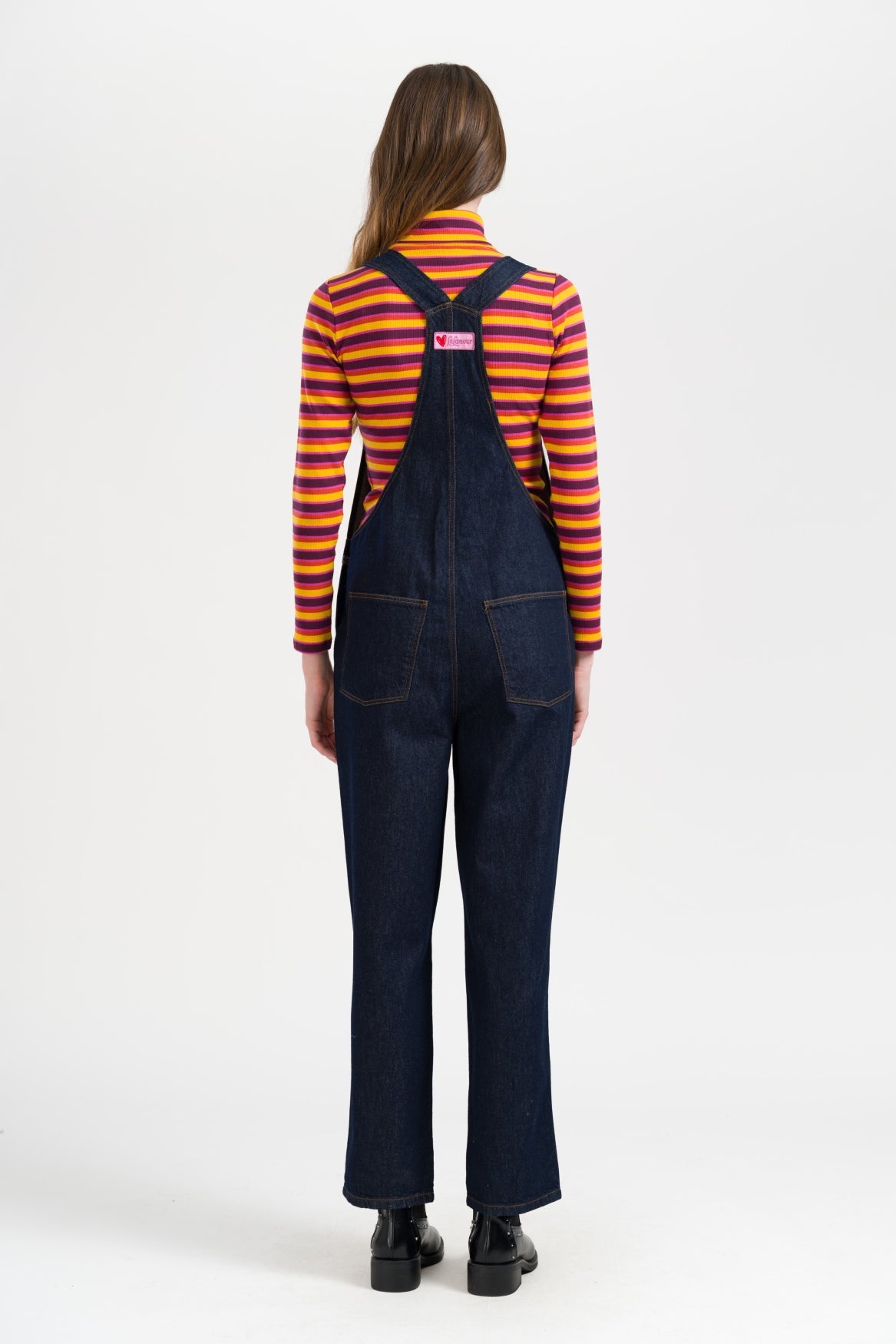 Hazel Salopette Denim | Dark Blue