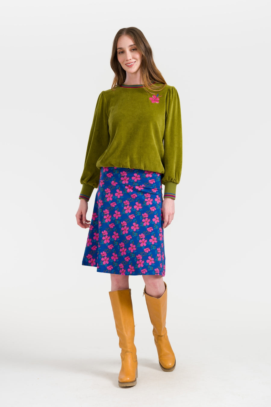 Esmee Skirt Eden | True Blue