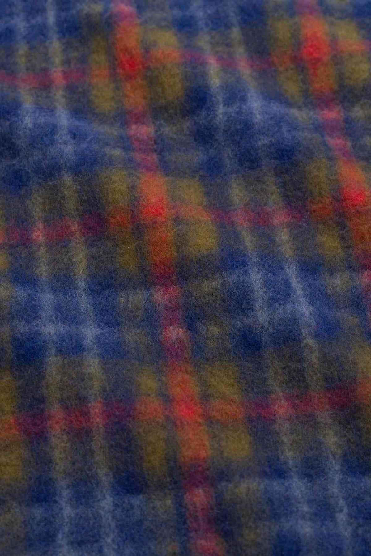 Abby Overshirt Felt Tartan | Sphagnum