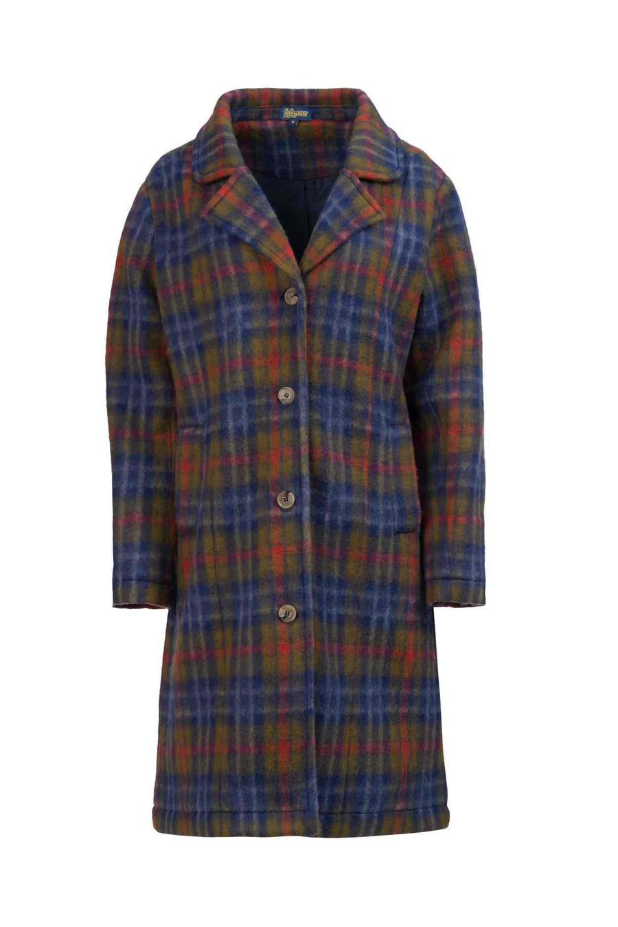 Moss Coat Felt Tartan | Sphagnum