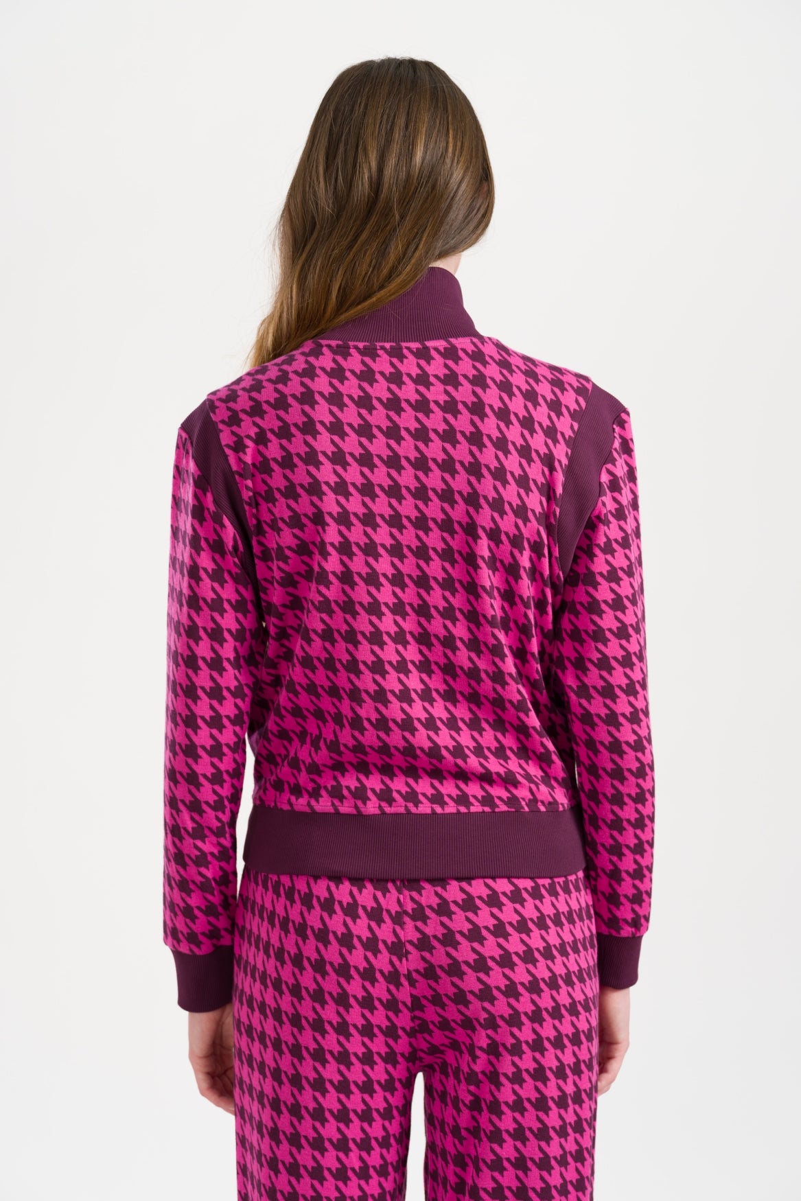 Flash Jacket Houndstooth | Fig
