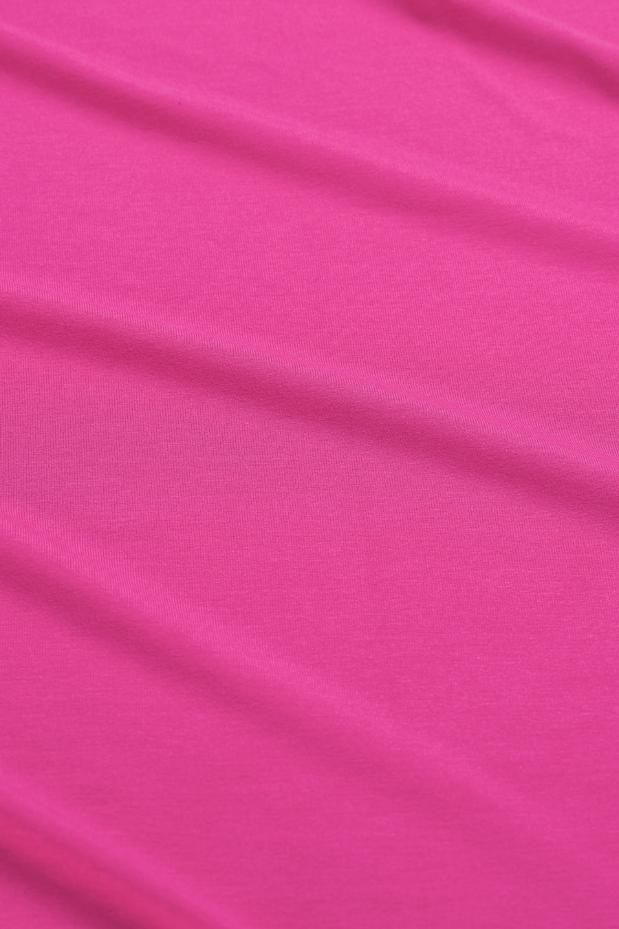 Ava Top Jersey Plain | Fuchsia Red