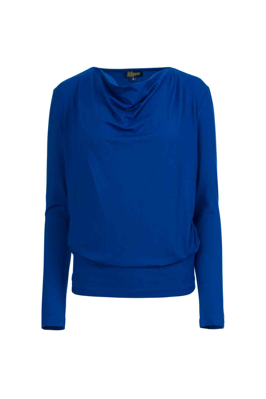 Ava Top Jersey Plain | True Blue