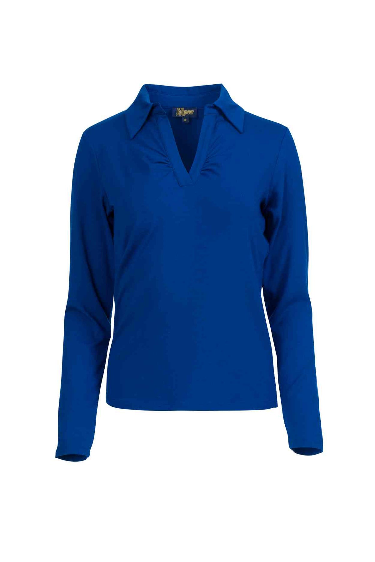 Suzy Top LS Jersey Plain | True Blue