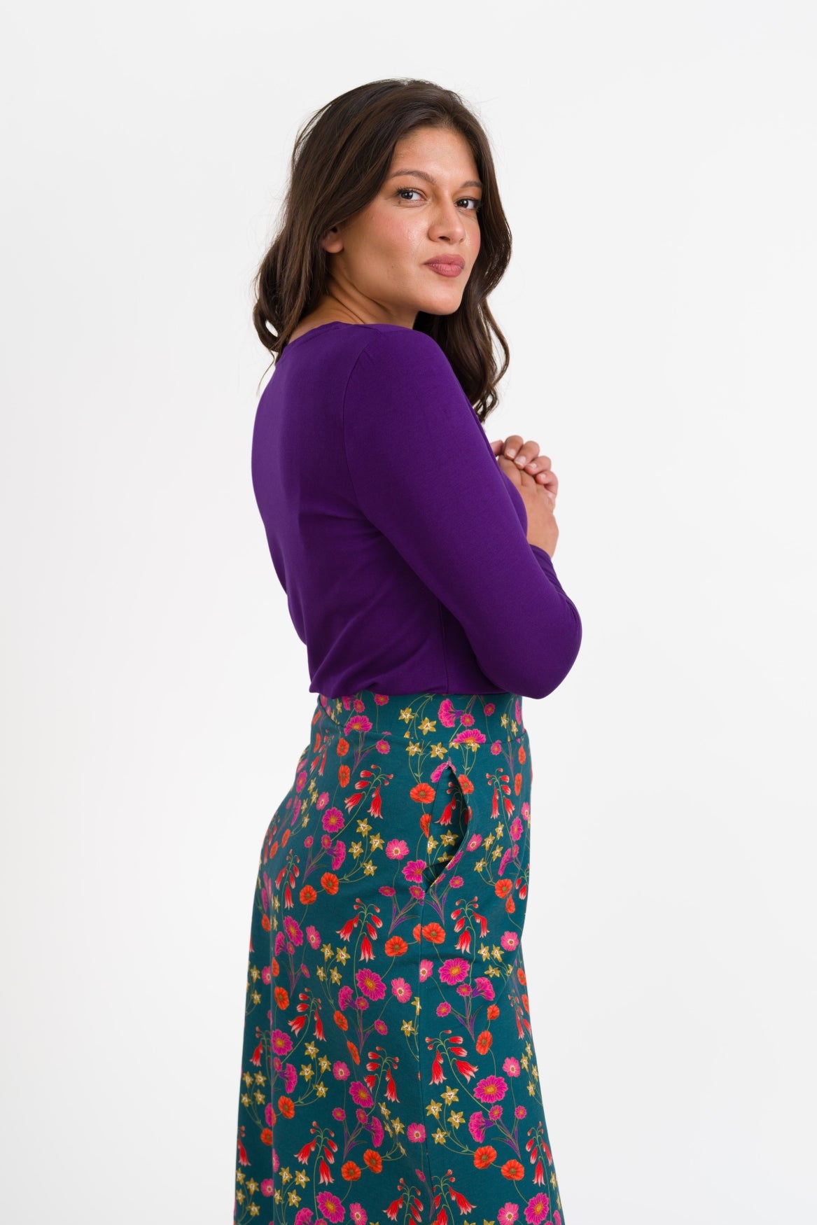 Vera Top LS Jersey Plain | Parachute Purple