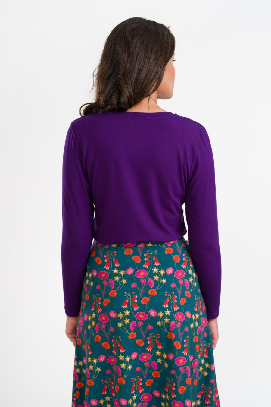 Vera Top LS Jersey Plain | Parachute Purple
