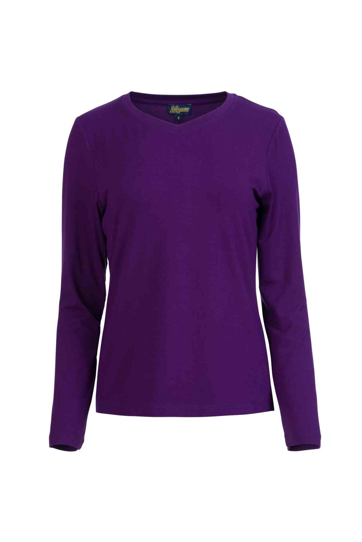 Vera Top LS Jersey Plain | Parachute Purple