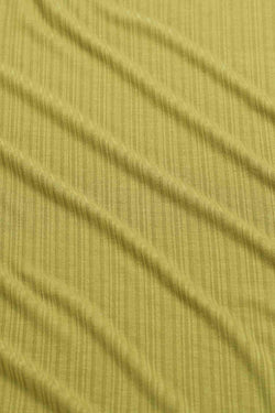 Ella Top LS Jersey Rib | Golden Cypress