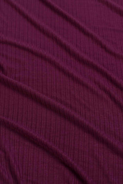 Ella Top LS Jersey Rib | Fig