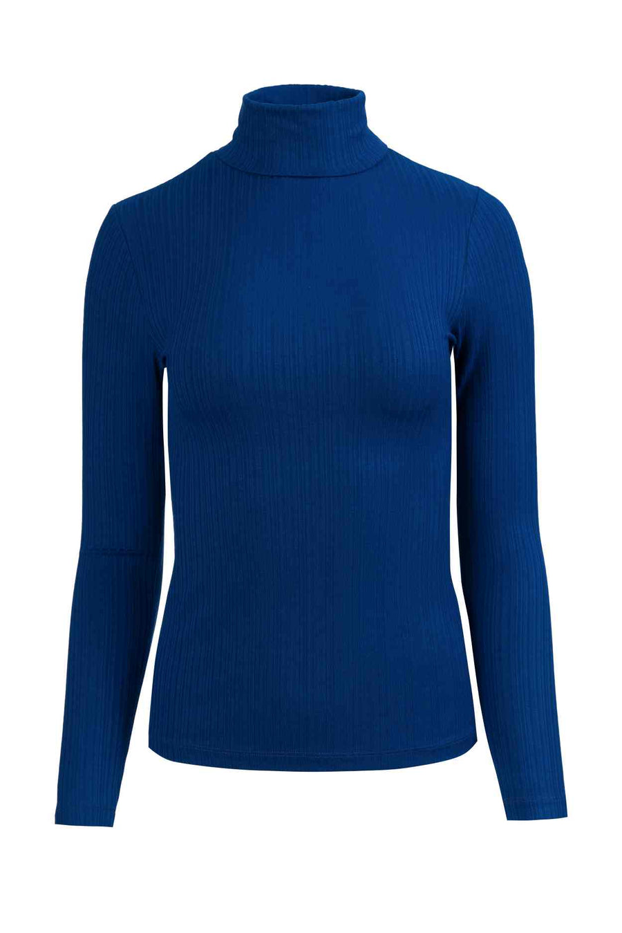 Ruby Top Jersey Rib | Navy Peony
