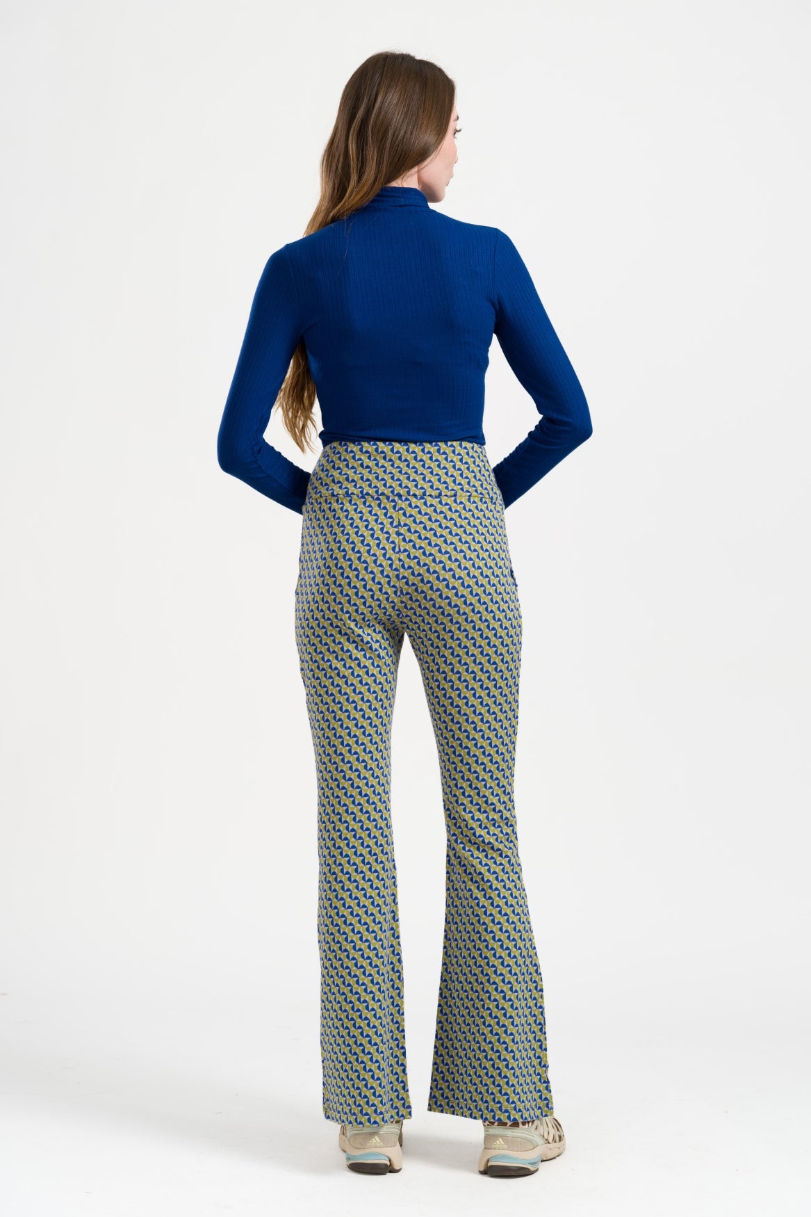 Nala Trousers Jetset Swirl | Purple Rose