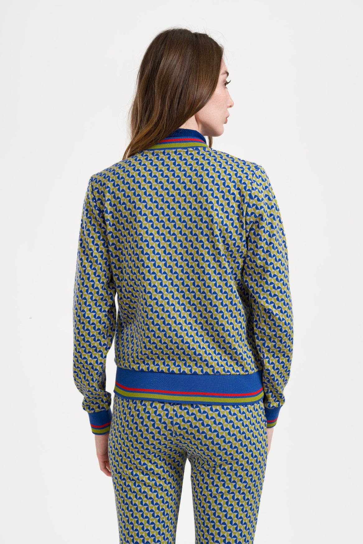 Nora Bomber Jetset Swirl | Purple Rose