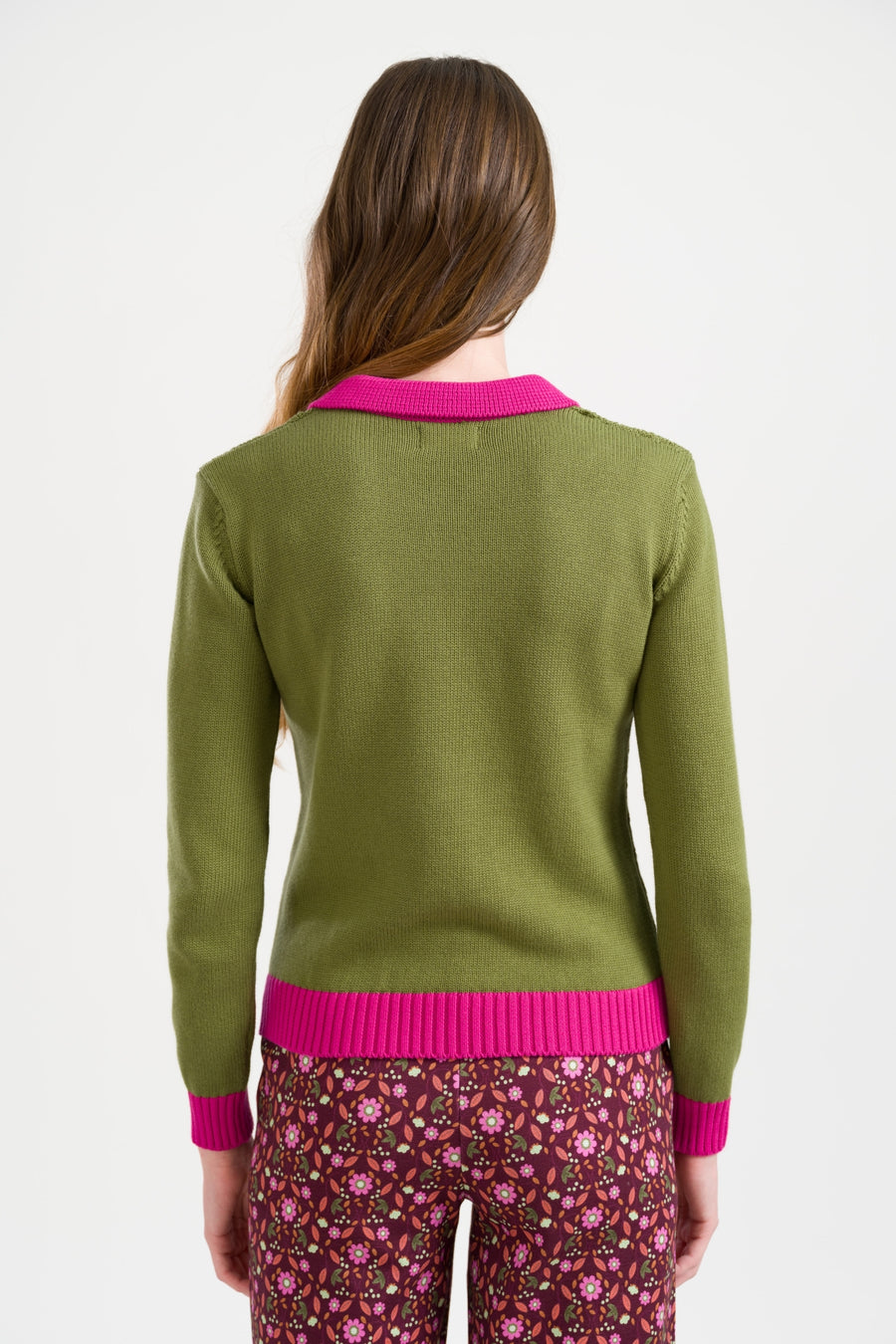 Romy Top Warm LS Knitwear | Sphagnum