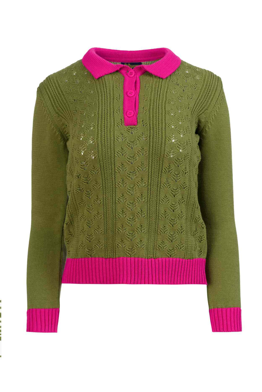 Romy Top Warm LS Knitwear | Sphagnum