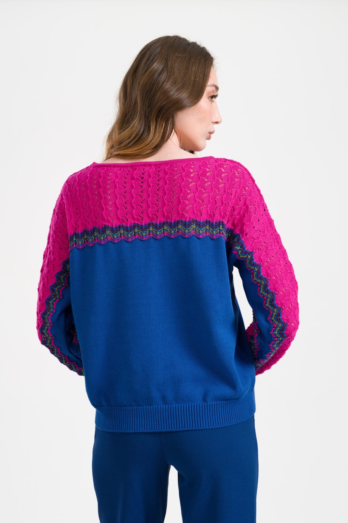 Sweater Charlotte Knitwear | Colorblock