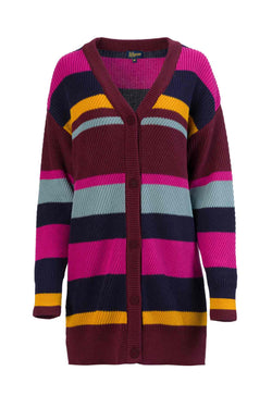 Cardigan Long Knitwear | Multicolor