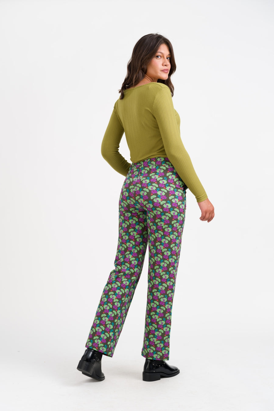 Hailey Trousers Navigate | Sphagnum
