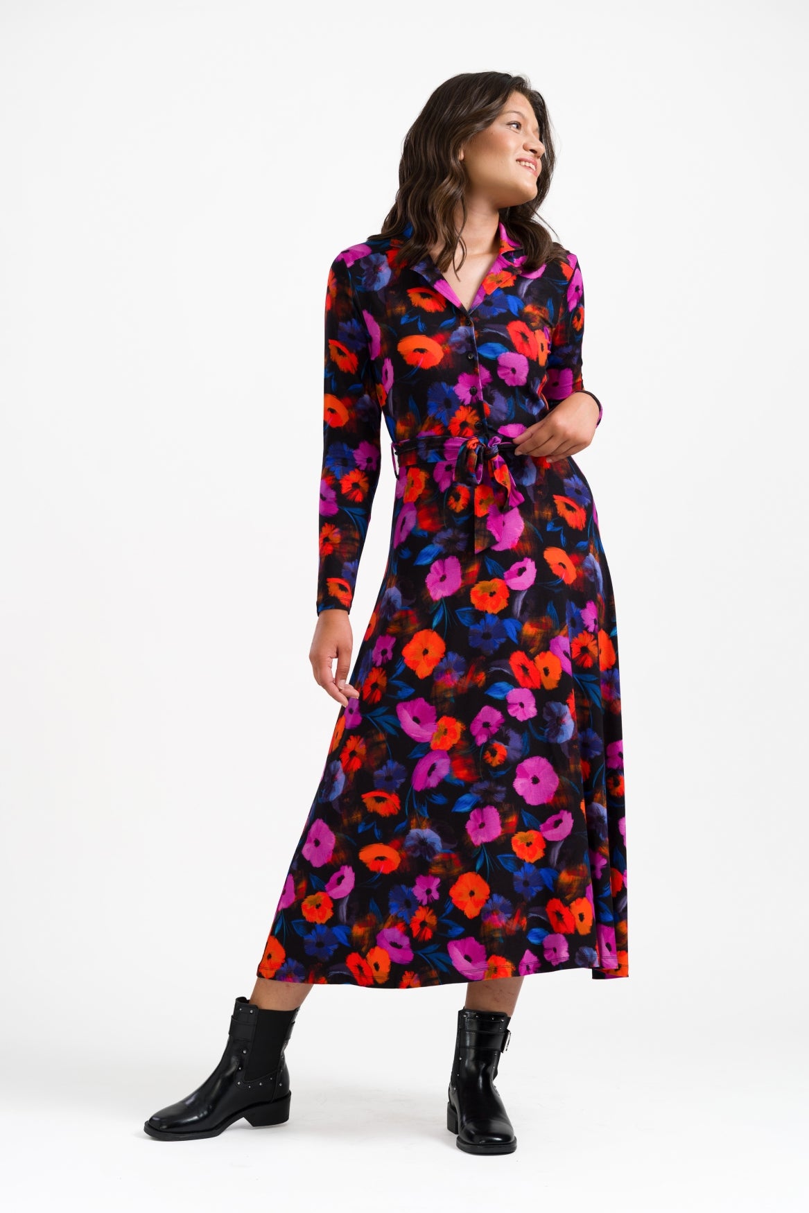 Helena Dress Oopsie Daisy | Moonless Night