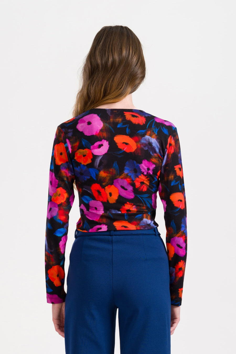 Monroe Top LS Oopsie Daisy | Moonless Night