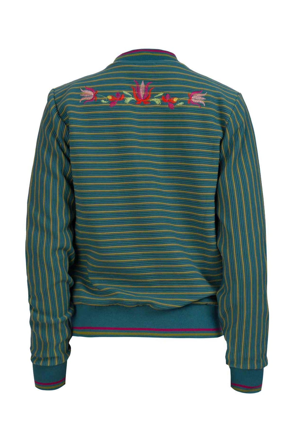 Nora Bomber Ottoman Stripe | Mediterranea