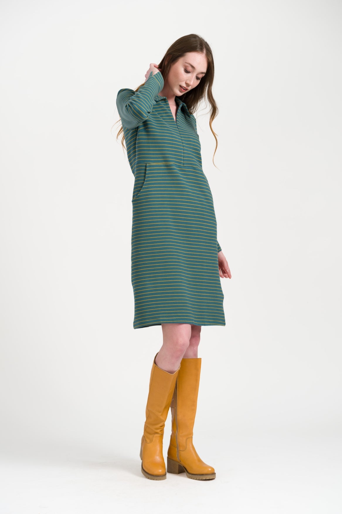 Sky Dress Ottoman Stripe | Mediterranea
