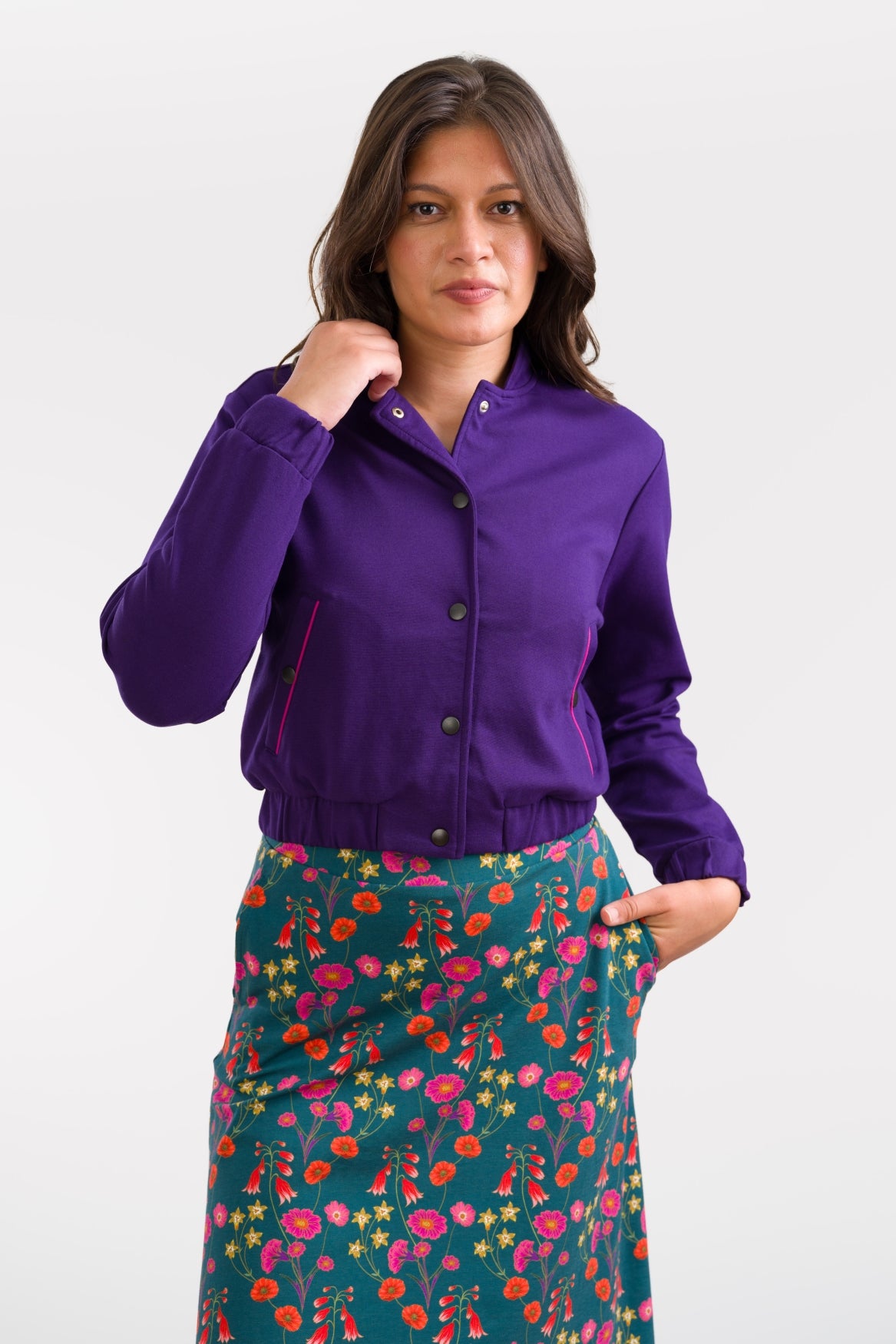 Billie Jacket Punta Di Roma | Parachute Purple