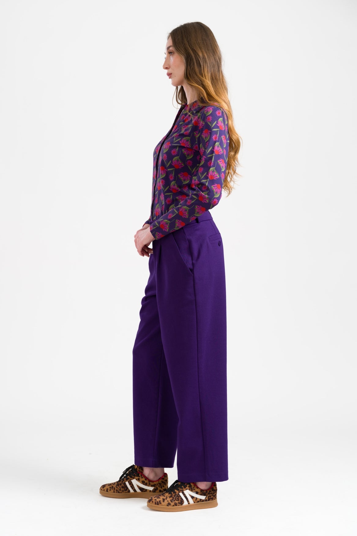 Brooklyn Trousers Punta Di Roma | Parachute Purple