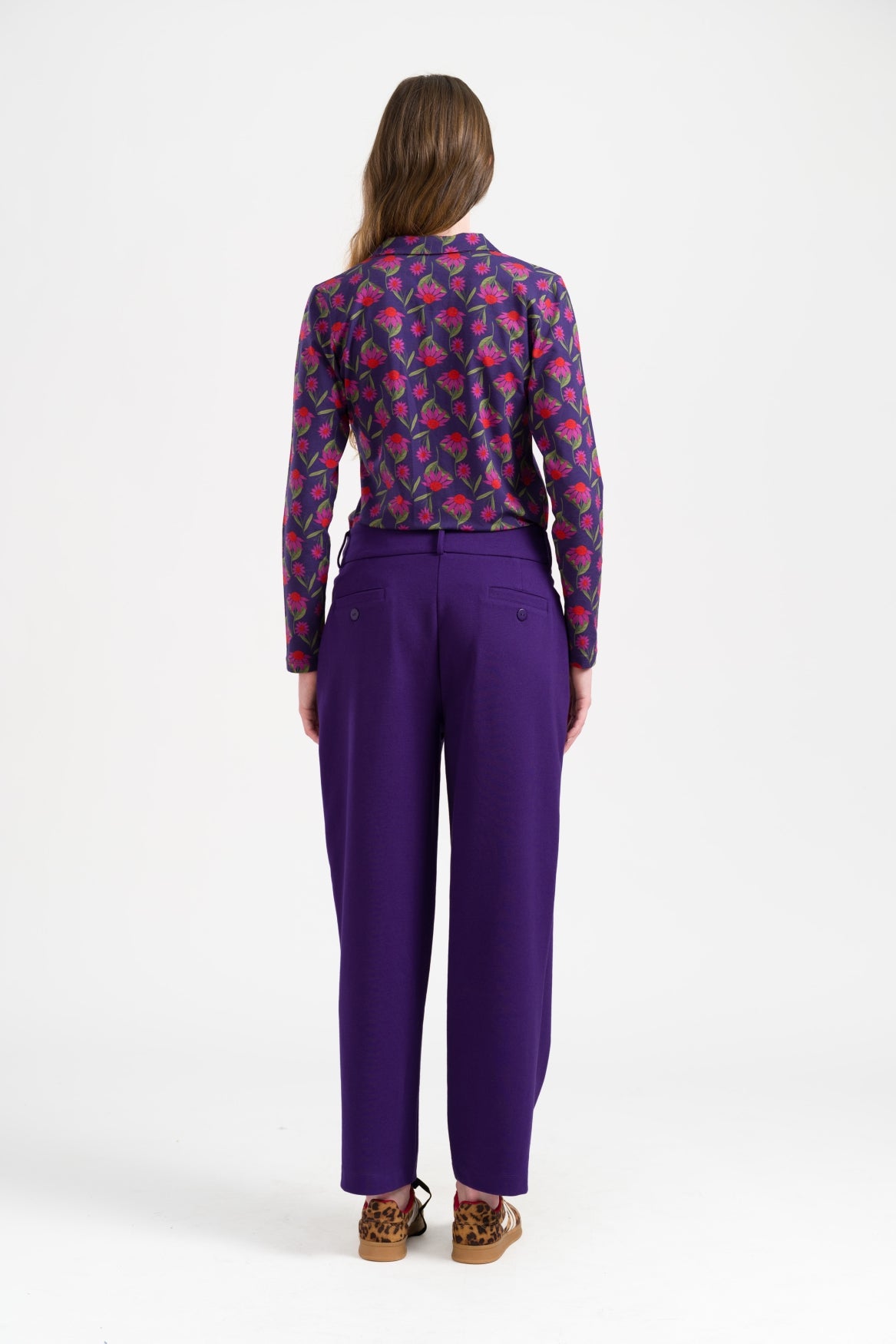 Brooklyn Trousers Punta Di Roma | Parachute Purple